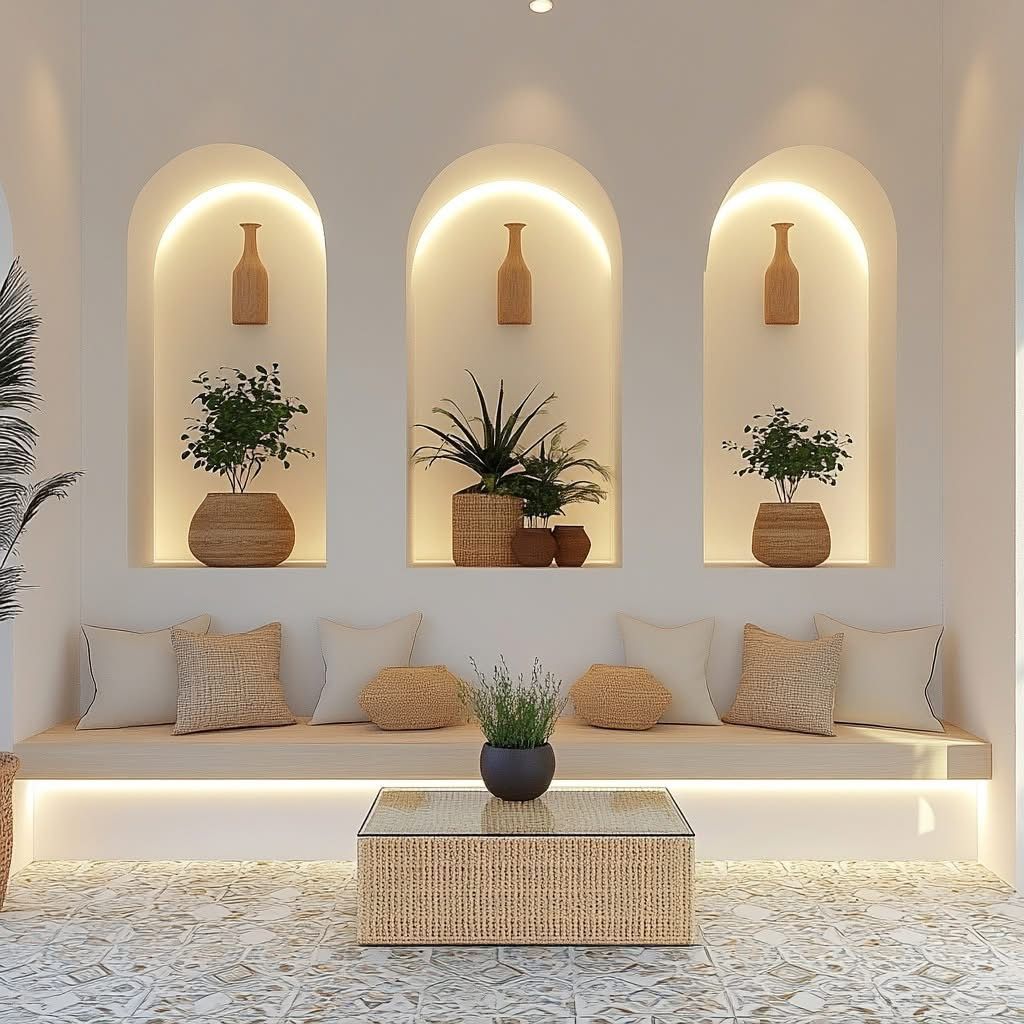 concealed storage niche concealed storage niche